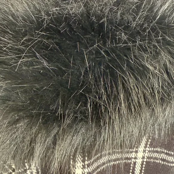 J. Crew Preppy Plaid Shawl Cape I One size fits all - Picture 3 of 4